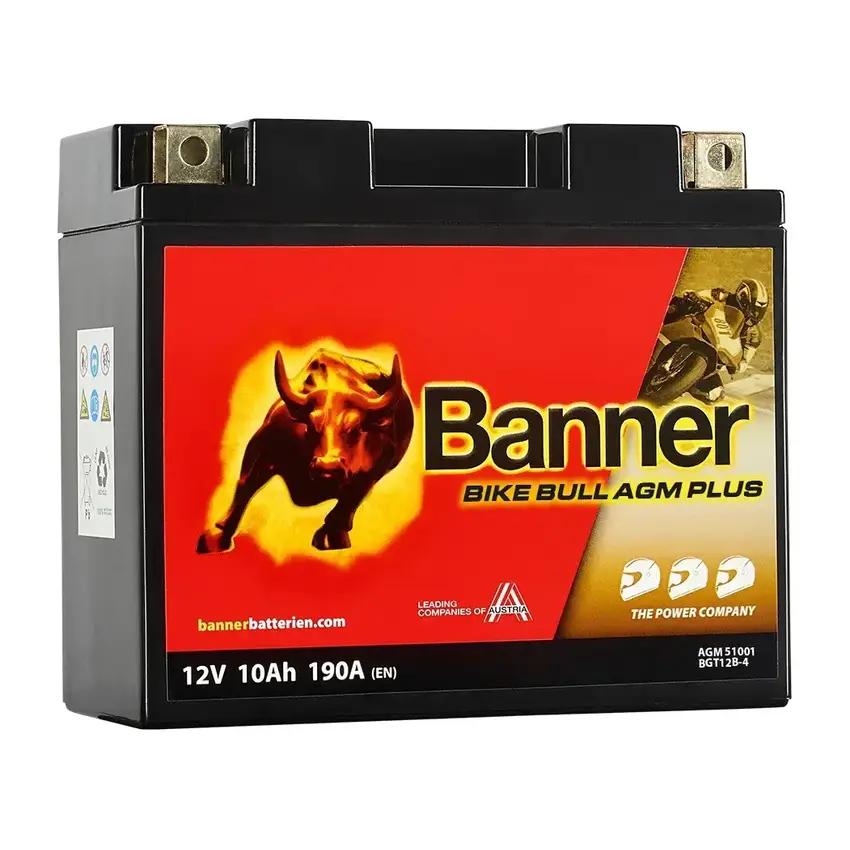 BANNER Bike Bull AGM PLUS BGT12B-4 12V/10Ah